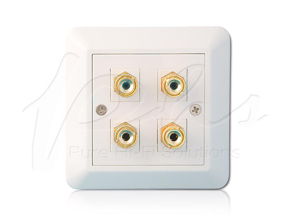 PHS-WP2 Høyttaler 2 Elko tilpasset plate m/ramme og tilbehør 